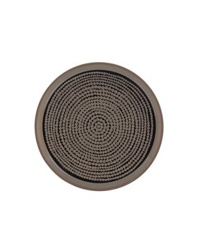 Marimekko Marimekko Siirtolapuutarha plate 13.5cm terra black Marimekko Marimekko Siirtolapuutarha plate 13.5cm terra black