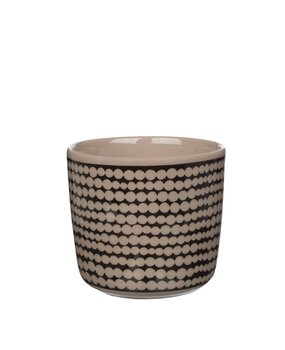 Marimekko Marimekko Siirtolapuutarha Beker 2dl terra zwart