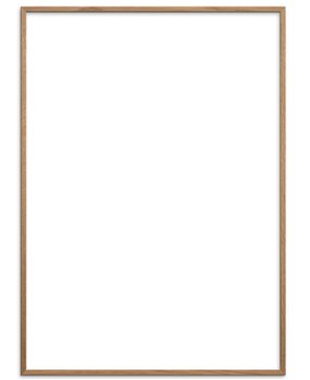 Novictus 50x70cm eiken fotolijst met glas Novictus 50x70cm eiken fotolijst met glas