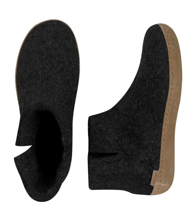 Pantoffelmann Walk Vilten pantoffels met vilten zool - Vergelijk prijzen