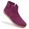 Glerups Glerups Boot Pantoffel Cranberry met leren zool (diverse maten) Glerups Glerups Boot Pantoffel Cranberry met leren zool (diverse maten)