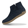 Glerups Glerups Boot Slipper Denim with leather sole (various sizes) Glerups Glerups Boot Slipper Denim with leather sole (various sizes)