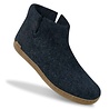 Glerups Glerups Boot Slipper Denim with leather sole (various sizes) Glerups Glerups Boot Slipper Denim with leather sole (various sizes)