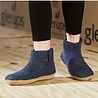 Glerups Glerups Boot Slipper Denim with leather sole (various sizes) Glerups Glerups Boot Slipper Denim with leather sole (various sizes)