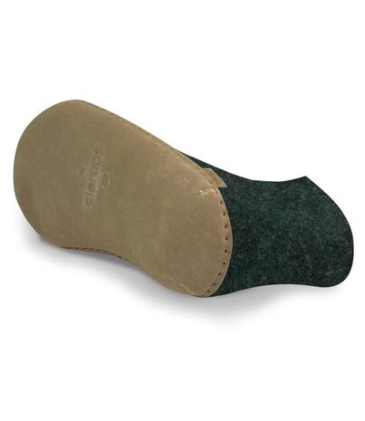 Glerups Glerups Boot Slipper Forest with leather sole (various sizes) Glerups Glerups Boot Slipper Forest with leather sole (various sizes)