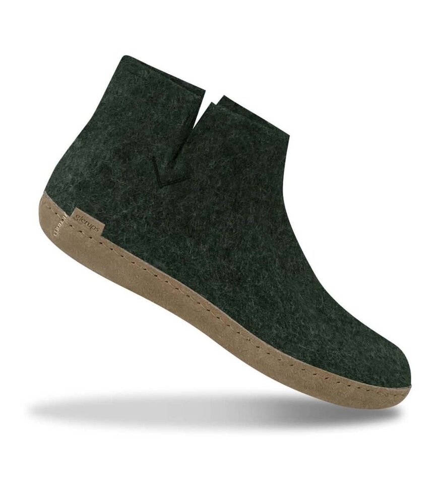 Glerups Glerups Boot Pantoffel Forest met leren zool (diverse maten) Glerups Glerups Boot Pantoffel Forest met leren zool (diverse maten)