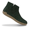 Glerups Glerups Boot Slipper Forest with leather sole (various sizes) Glerups Glerups Boot Slipper Forest with leather sole (various sizes)