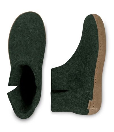 Glerups Glerups Boot Pantoffel Forest met leren zool (diverse maten) Glerups Glerups Boot Pantoffel Forest met leren zool (diverse maten)