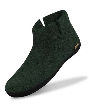 Glerups Glerups Boot met rubberen zwarte zool (diverse maten) Forest Pantoffel Glerups Glerups Boot met rubberen zwarte zool (diverse maten) Forest Pantoffel