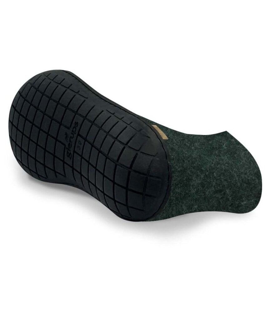 Glerups Glerups Boot Pantoffel met rubberen zwarte zool (diverse maten) Forest Glerups Glerups Boot Pantoffel met rubberen zwarte zool (diverse maten) Forest