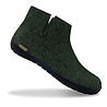 Glerups Glerups Boot Slipper with rubber black sole (various sizes) Forest Glerups Glerups Boot Slipper with rubber black sole (various sizes) Forest