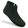 Glerups Glerups Boot Slipper with rubber black sole (various sizes) Forest Glerups Glerups Boot Slipper with rubber black sole (various sizes) Forest