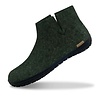Glerups Glerups Boot Slipper with rubber black sole (various sizes) Forest Glerups Glerups Boot Slipper with rubber black sole (various sizes) Forest