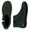 Glerups Glerups Boot Slipper with rubber black sole (various sizes) Forest Glerups Glerups Boot Slipper with rubber black sole (various sizes) Forest