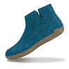 Glerups Glerups Boot Pantoffel Petrol met leren zool (diverse maten) Glerups Glerups Boot Pantoffel Petrol met leren zool (diverse maten)