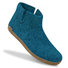 Glerups Glerups Boot Slipper Petrol with leather sole (various sizes) Glerups Glerups Boot Slipper Petrol with leather sole (various sizes)