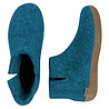 Glerups Glerups Boot Slipper Petrol with leather sole (various sizes) Glerups Glerups Boot Slipper Petrol with leather sole (various sizes)