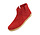 Glerups Boot Slipper Red with leather sole (various sizes)