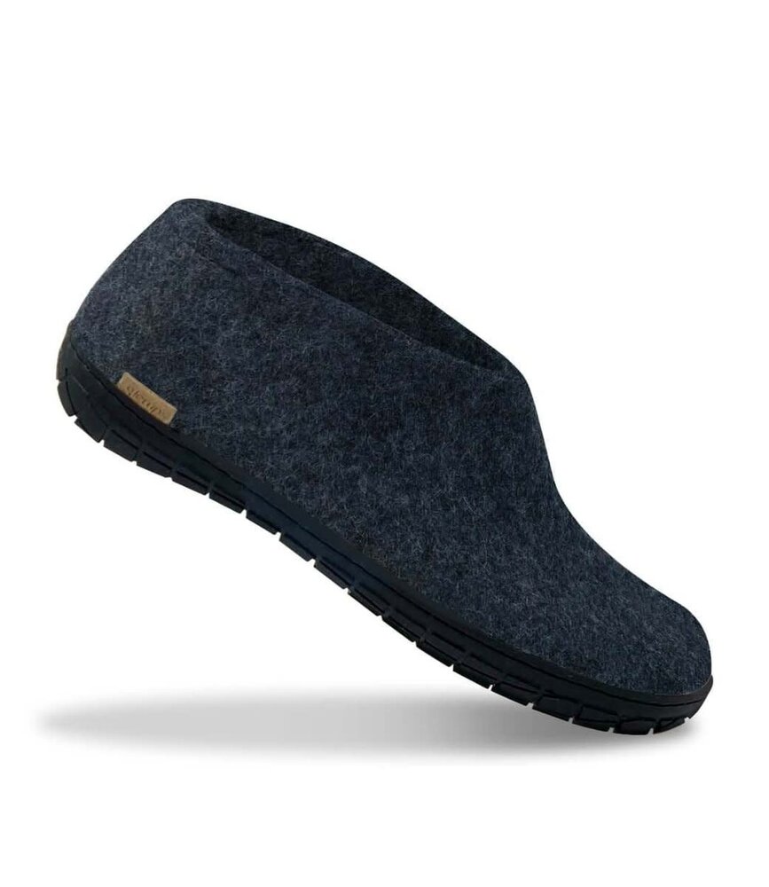 Glerups Glerups Shoe Pantoffel met rubberen zwarte zool (diverse maten) Denim Glerups Glerups Shoe Pantoffel met rubberen zwarte zool (diverse maten) Denim