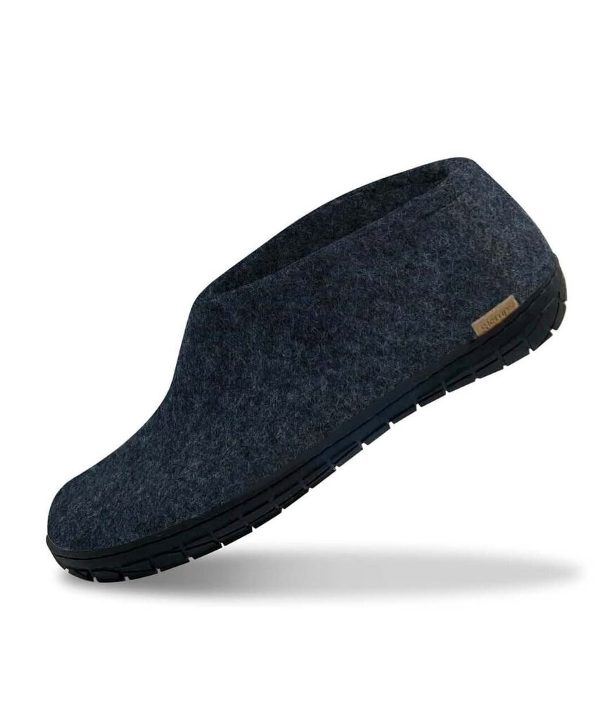 Glerups Glerups Shoe Pantoffel met rubberen zwarte zool (diverse maten) Denim Glerups Glerups Shoe Pantoffel met rubberen zwarte zool (diverse maten) Denim
