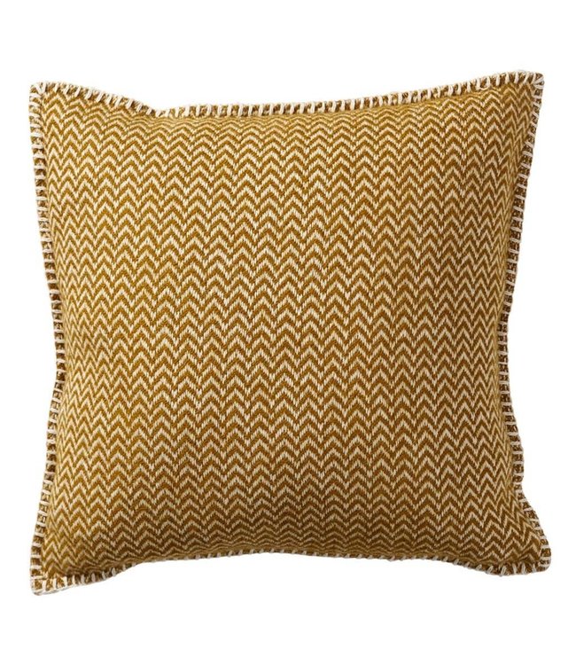 Klippan Klippan Chevron Wollen kussenhoes 45x45cm Caramel