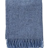 Klippan Klippan Gotland wollen plaid 130x200 van 25% Gotland wol Infinity Blue Klippan Klippan Gotland wollen plaid 130x200 van 25% Gotland wol Infinity Blue
