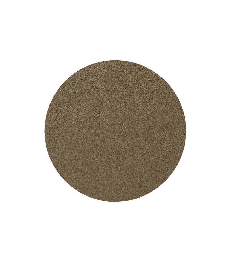 LIND DNA LIND DNA Glas Onderzetter Circle Nupo Gerecycled Leer Army Green LIND DNA LIND DNA Glas Onderzetter Circle Nupo Gerecycled Leer Army Green