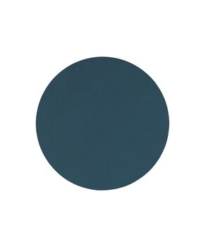 LIND DNA LIND DNA Glas Onderzetter Circle Nupo Gerecycled Leer Dark Blue LIND DNA LIND DNA Glas Onderzetter Circle Nupo Gerecycled Leer Dark Blue