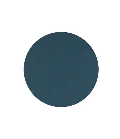 LIND DNA LIND DNA Glass Mat Circle Nupo Recycled Leather Dark Blue LIND DNA LIND DNA Glass Mat Circle Nupo Recycled Leather Dark Blue