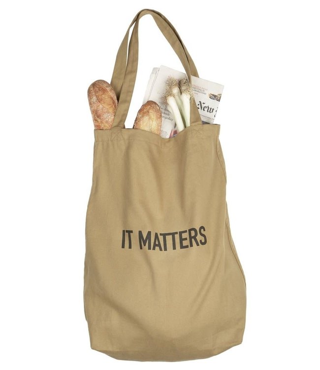 The Organic Company The Organic Company IT MATTERS bag Khaki