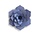 Lovi Decor Flower Lavendel Blauw - 4 formaten - Berkenhout 3D DIY pakket