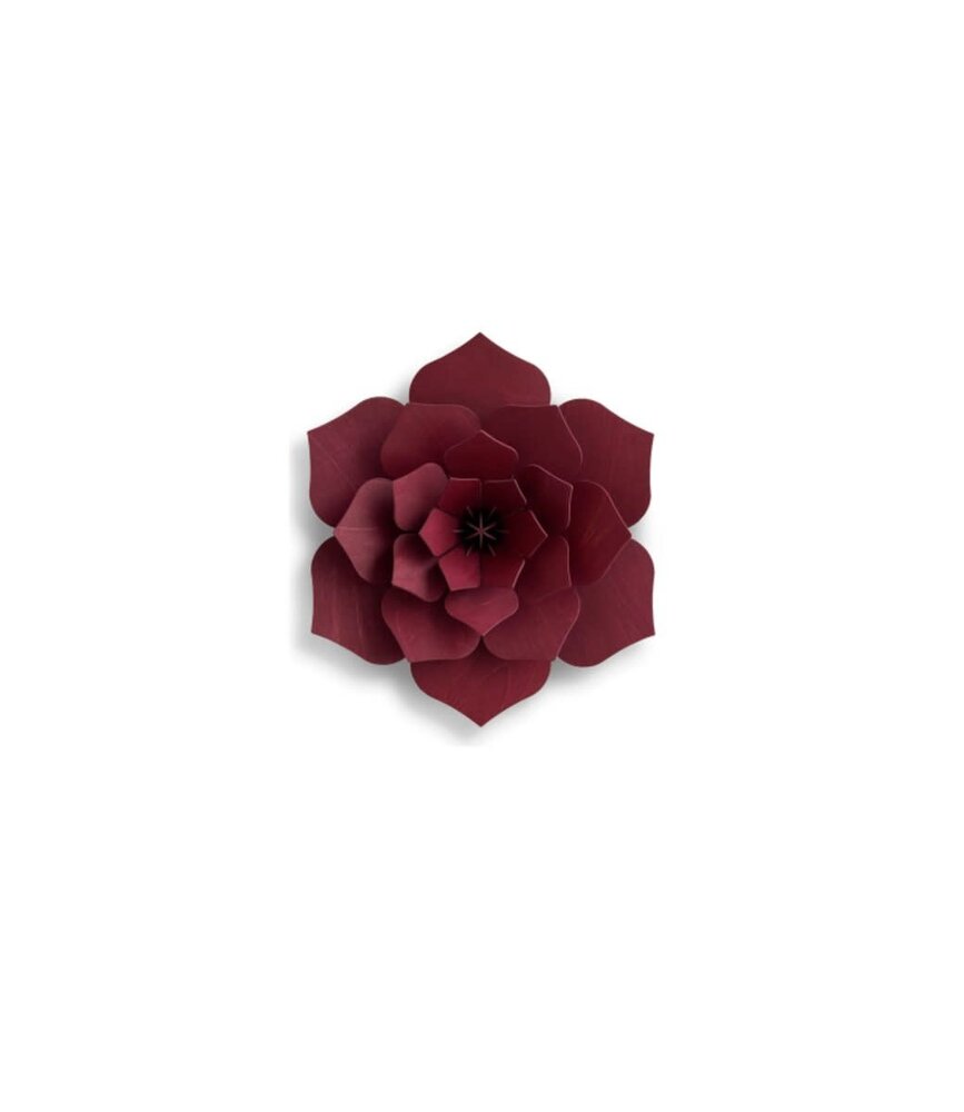 LOVI Lovi Decor Flower Rood - 4 formaten - Berkenhout 3D DIY pakket LOVI Lovi Decor Flower Rood - 4 formaten - Berkenhout 3D DIY pakket