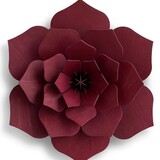 LOVI Lovi Decor Flower Dark Red - 4 sizes - Birchwood 3D DIY package LOVI Lovi Decor Flower Dark Red - 4 sizes - Birchwood 3D DIY package