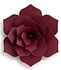 Lovi Decor Flower Dark Red - 4 sizes - Birchwood 3D DIY package Lovi Decor Flower Dark Red - 4 sizes - Birchwood 3D DIY package