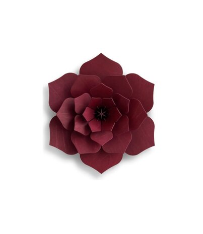LOVI Lovi Decor Flower Rood - 4 formaten - Berkenhout 3D DIY pakket LOVI Lovi Decor Flower Rood - 4 formaten - Berkenhout 3D DIY pakket