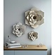 LOVI Lovi Decor Flower translucent White - 4 sizes - Birchwood 3D DIY package LOVI Lovi Decor Flower translucent White - 4 sizes - Birchwood 3D DIY package