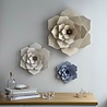 LOVI Lovi Decor Flower translucent White - 4 sizes - Birchwood 3D DIY package LOVI Lovi Decor Flower translucent White - 4 sizes - Birchwood 3D DIY package