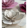 LOVI Lovi Decor Flower translucent White - 4 sizes - Birchwood 3D DIY package LOVI Lovi Decor Flower translucent White - 4 sizes - Birchwood 3D DIY package