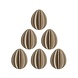 LOVI Lovi Eggs Natural mix 4.5cm - set of 6 pieces– Birchwood DIY package LOVI Lovi Eggs Natural mix 4.5cm - set of 6 pieces– Birchwood DIY package