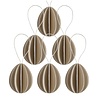 LOVI Lovi Eggs Natural mix 4.5cm - set of 6 pieces– Birchwood DIY package LOVI Lovi Eggs Natural mix 4.5cm - set of 6 pieces– Birchwood DIY package