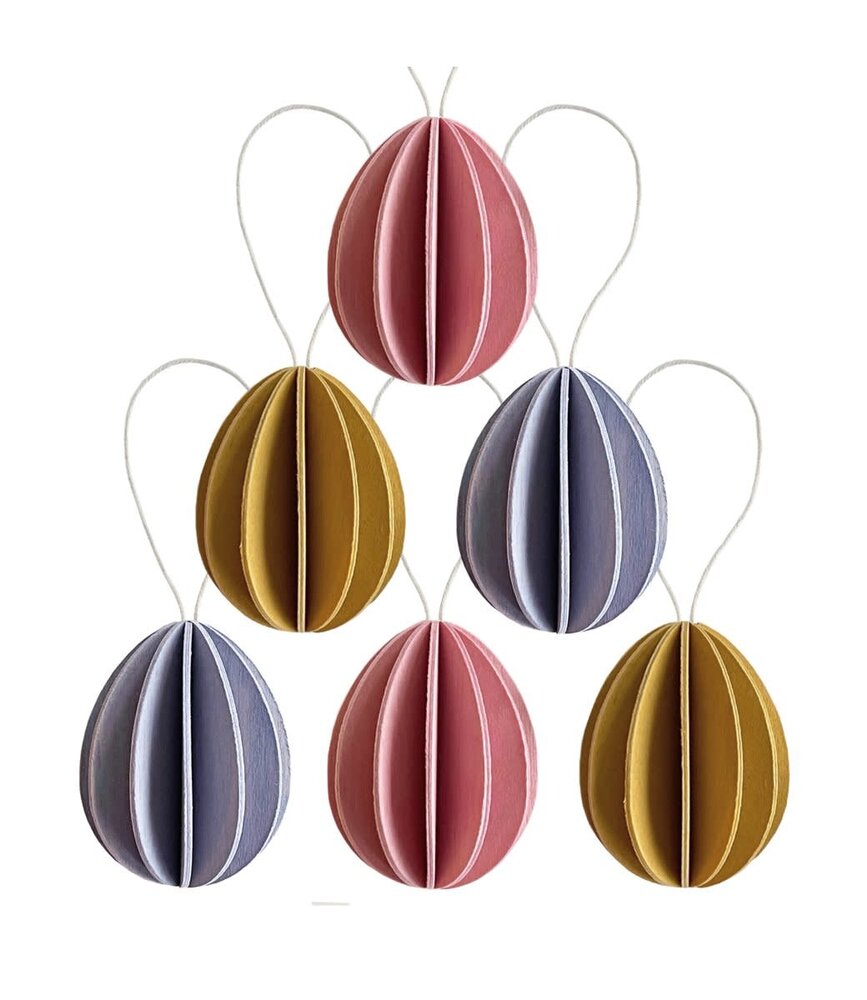 LOVI Lovi Eggs Colour mix 4.5cm - set of 6 pieces– Birchwood DIY package LOVI Lovi Eggs Colour mix 4.5cm - set of 6 pieces– Birchwood DIY package