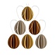 LOVI Lovi Eggs Golden mix 4.5cm - set of 6 pieces– Birchwood DIY package LOVI Lovi Eggs Golden mix 4.5cm - set of 6 pieces– Birchwood DIY package