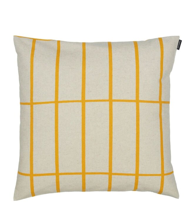 Marimekko Marimekko Tiiliskivi cushion cover 50x50 cm yellow linen