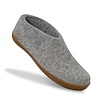 Glerups Glerups Shoe with honey rubber sole (various sizes) Grey Slipper Glerups Glerups Shoe with honey rubber sole (various sizes) Grey Slipper