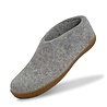 Glerups Glerups Shoe with honey rubber sole (various sizes) Grey Slipper Glerups Glerups Shoe with honey rubber sole (various sizes) Grey Slipper