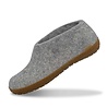 Glerups Glerups Shoe with honey rubber sole (various sizes) Grey Slipper Glerups Glerups Shoe with honey rubber sole (various sizes) Grey Slipper
