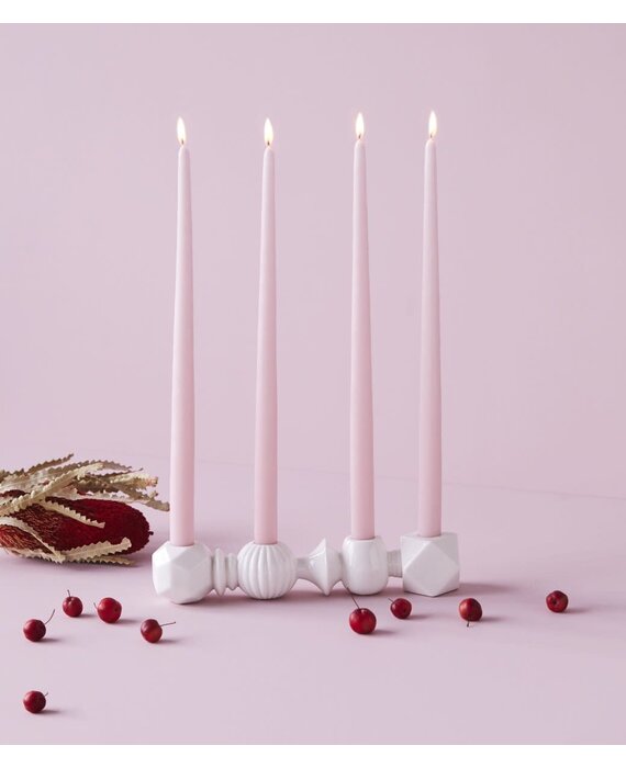 Dottir Samsurium Four Elements kandelaar gebroken wit