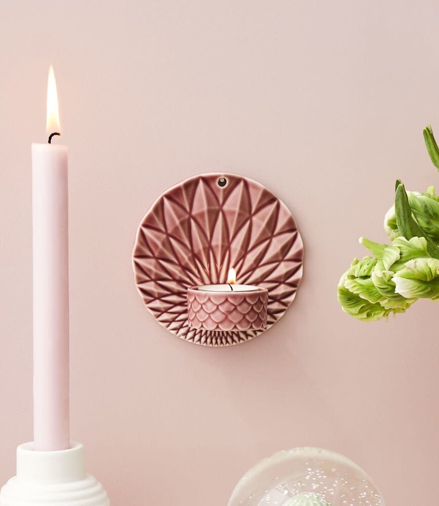 Dottir Nordic Design Dottir wand kandelaar Pipanella Wall Votive Scales Dusty Rose Dottir Nordic Design Dottir wand kandelaar Pipanella Wall Votive Scales Dusty Rose