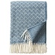 Klippan Klippan Pampas wollen plaid 130x200 blauw van 100% Eco lamswol Klippan Klippan Pampas wollen plaid 130x200 blauw van 100% Eco lamswol