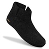 Glerups Glerups Boot Slipper with rubber black sole (various sizes) Charcoal Glerups Glerups Boot Slipper with rubber black sole (various sizes) Charcoal